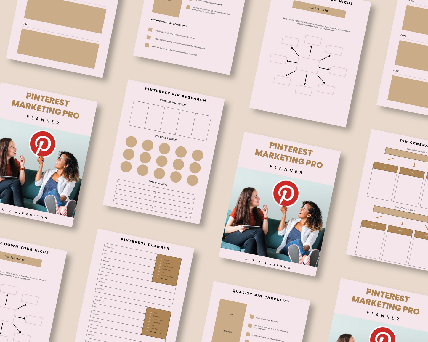 PINTEREST MARKETING PRO PLANNER