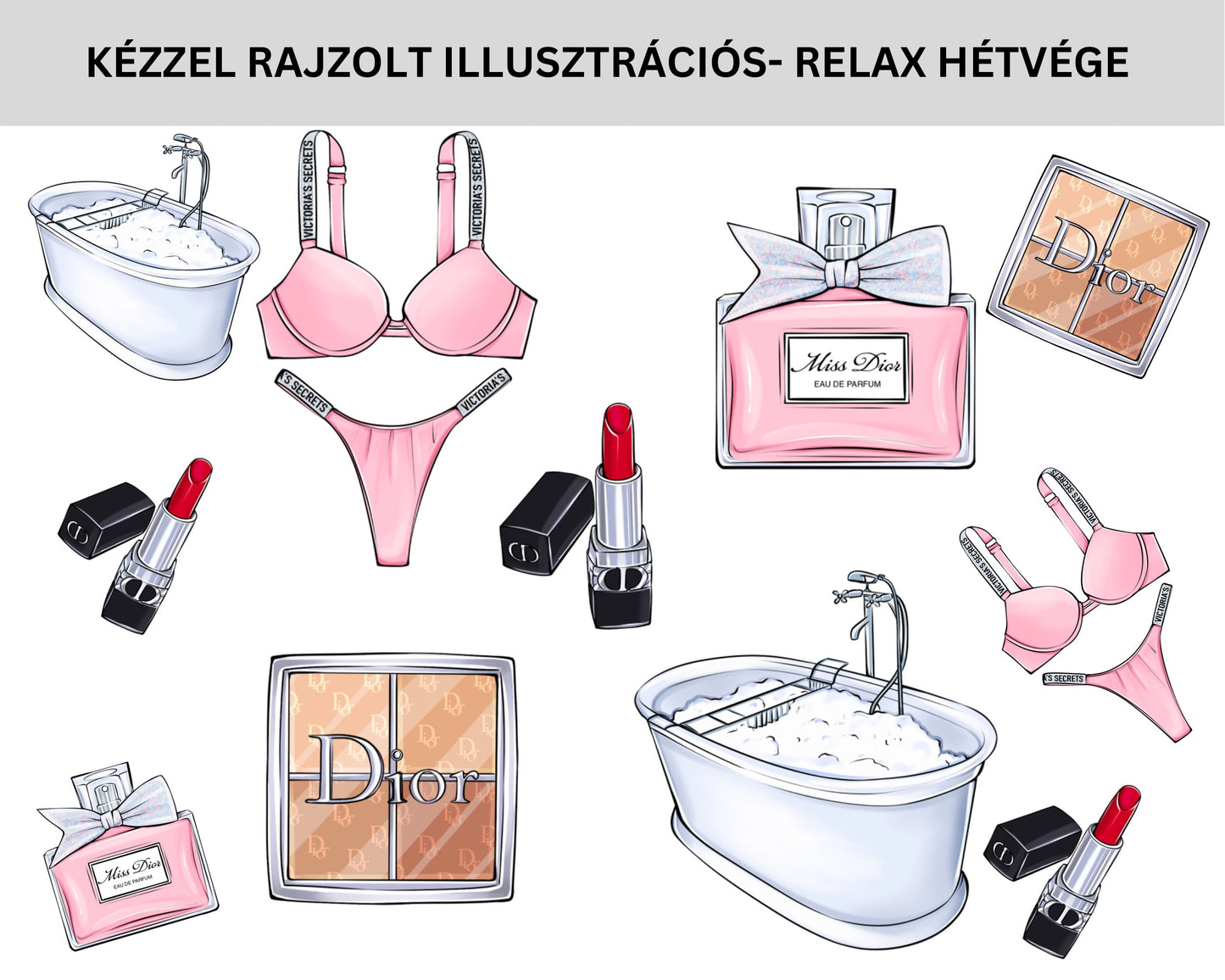 KÈZZEL RAJZOLT ILLUSZTRÁCIÓS - RELAX HÈTVÈGE